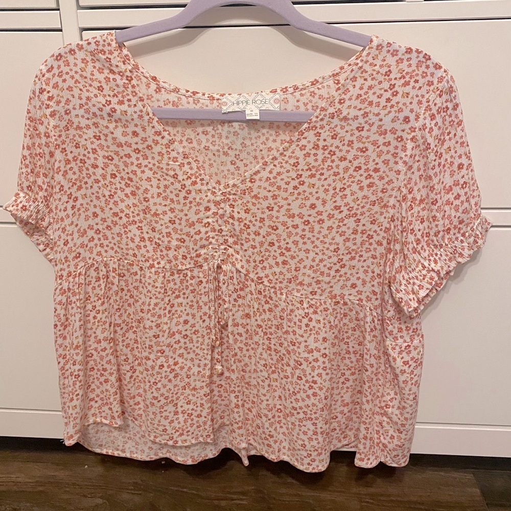 Hippie Rose Floral Top